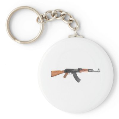 AK47 Assault rifle Keychain by dirtrider