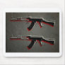 AK47 Assault Rifle Pop Art Mousepad