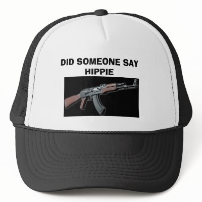 ak47, DID SOMEONE SAY HIPPIE Hats by jessecain1