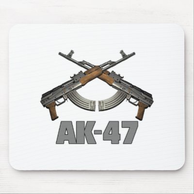 AK47 MOUSE PAD by EvilSkull