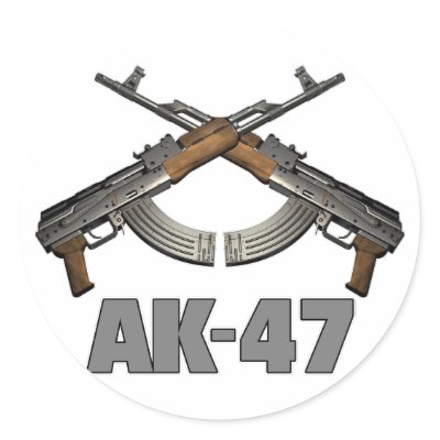 AK47 STICKERS by EvilSkull