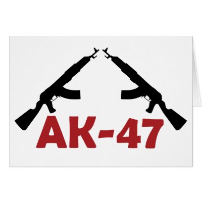 AK-47 CARD by cantoproduction
