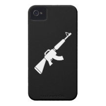 AK-47 Pictogram iPhone 4 Case