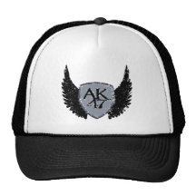AK 47 Shield and Wings Hats