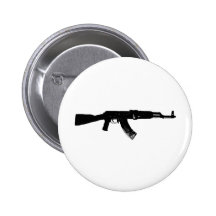 AK-47 Silhouette Pins