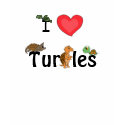 AK- I Love Turtles T-shirt