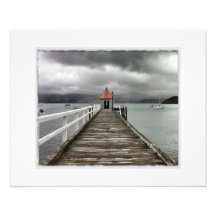 Akaroa Jetty Art Photo