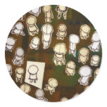 Akayo Round Stickers