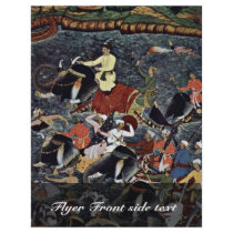 Akbar Crosses The Ganges' By Ikhlas (Best Quality) Custom Flyer