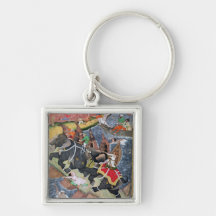 Akbar tames the Savage Elephant, Hawa'i Key Chain