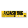 Akbash Dog on Board Bumper Stickers