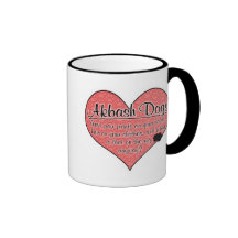 Akbash Dog Paw Prints Humour Mug