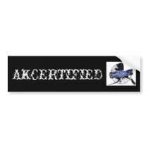 AKCERTIFIED STICKER BUMPER STICKER