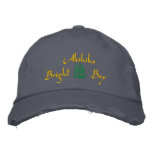 Akihiko Name With English Meaning Blue embroidered hats