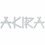 Akira Name With Japanese Meaning Navy Embroidered Hoodie
