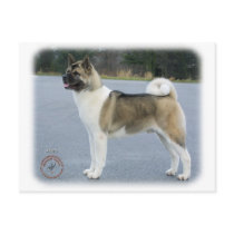 Akita 8P004D-12 Post Card