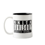 Akita Advisory Wireless Security Coffee Mug