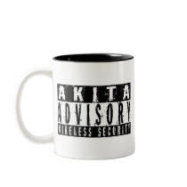 Akita Advisory Wireless Security Coffee Mug