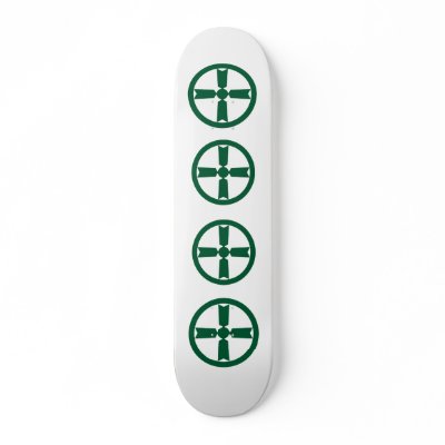 Akita, Akita, Japan Custom Skate Board by bestflag