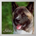 Akita Art Print Gifts