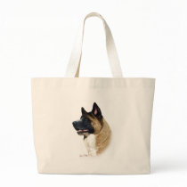 Akita Tote Bags