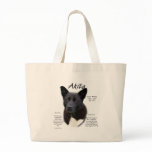 Akita (blk) History Design bags