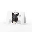 Akita (blk) History Design cards