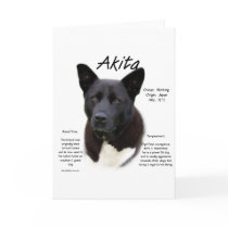 Akita (blk) History Design