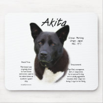 Akita (blk) History Design