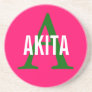 Akita Breed Monogram Design