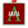 Akita Breed Monogram Design