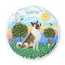 Akita (brown-white) fridge magnets