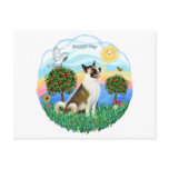 Akita (brown-white) post cards