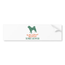 Akita Bumper Sticker
