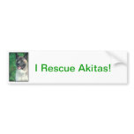 Akita Bumper Sticker