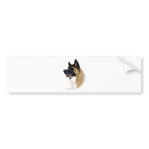Akita Bumper Sticker