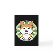 Akita Greeting Card