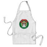 Akita Christmas Aprons