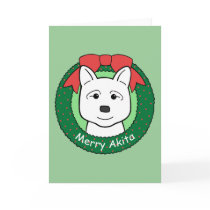 Akita Christmas Card