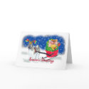 AKITA_Christmas_Sleigh cards