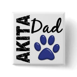 Akita Dad 2 Pins