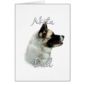 Akita Dad 2 cards