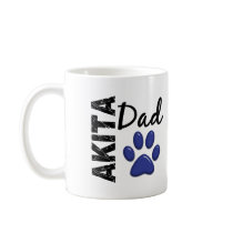 Akita Dad 2 Mugs