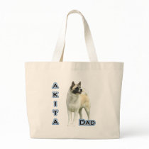 Akita Dad 4 Tote Bags