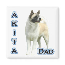 Akita Dad 4 - Magnet