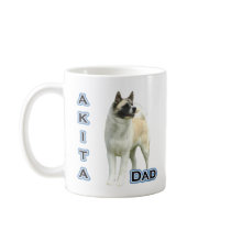 Akita Dad 4 Coffee Mug