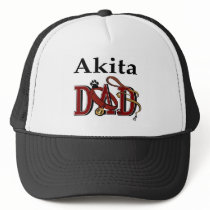 Akita Dad Apparel Gifts Mesh Hats