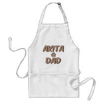 akita dad aprons