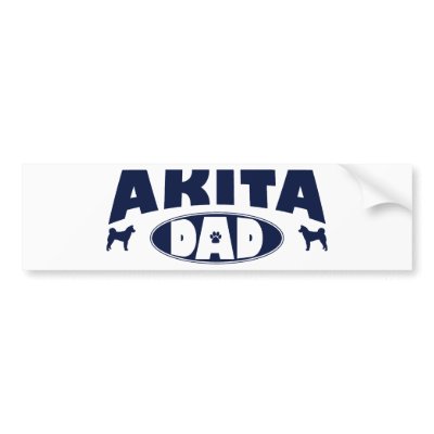 Akita Dad by MenagerieMayhem