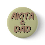 akita dad buttons